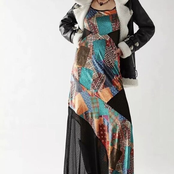 Free People NWT Size XL GORGEOUSPatchwork Dress